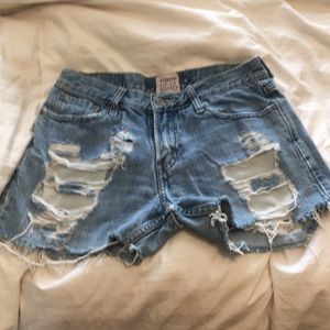 Jean shorts